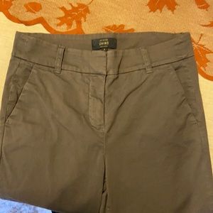 J. Crew Chino Pants in Brown